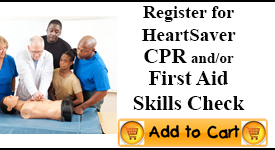 Heartsaver First Aid CPR Check